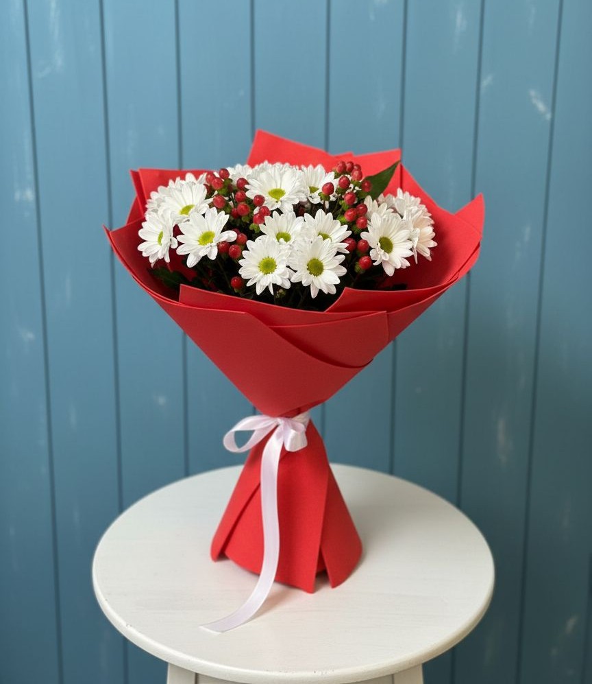 Букет цветов из: Хризантемы в Козловке