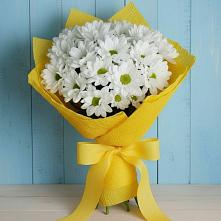 Букет цветов из:  Хризантемы #REPLACE_PRED# Козловке
