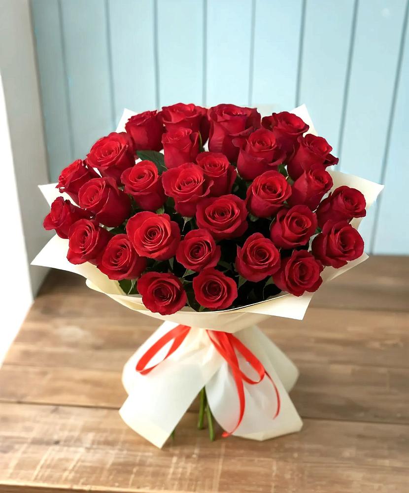 Букет 29 Красных роз в Козловке