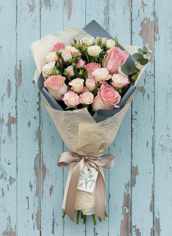 Букет цветов из: Розы в Козловке