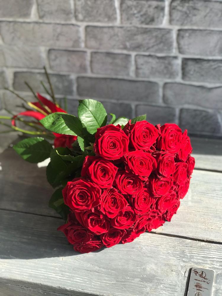 Букет Красные розы Фридом в Козловке