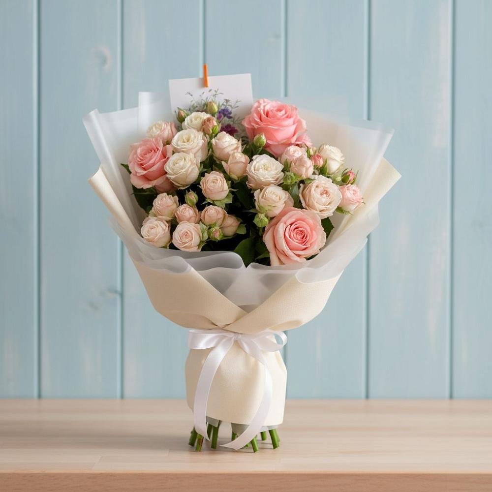 Букет цветов из: Розы в Козловке