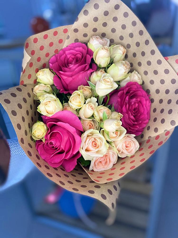 Букет цветов из: Розы в Козловке