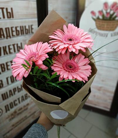 Букет цветов из: Герберы в Козловке