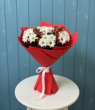 Букет цветов из:  Хризантемы #REPLACE_PRED# Козловке
