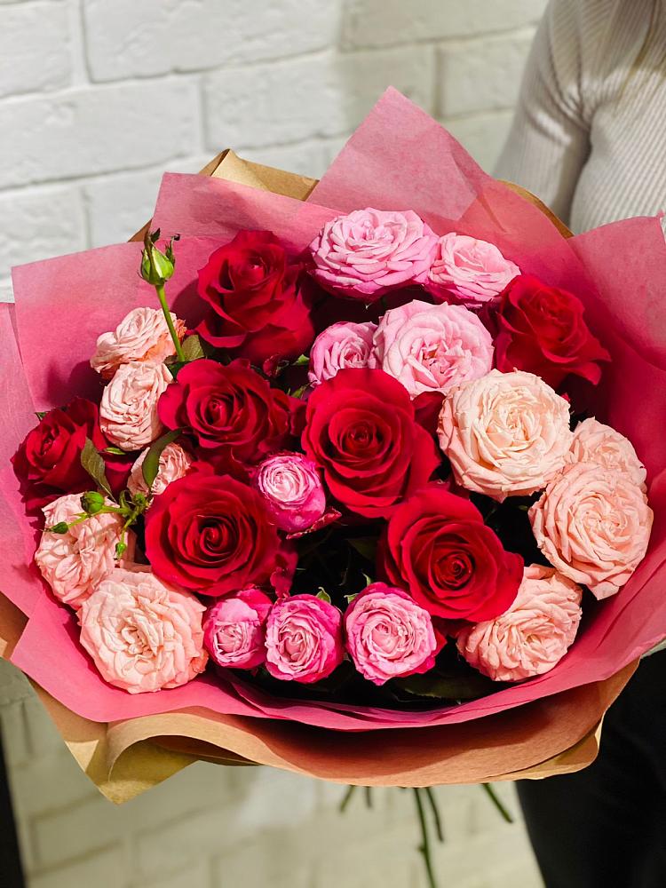 Букет цветов из: Розы в Козловке