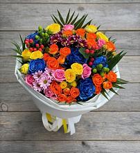 Букет цветов из:  Розы и Хризантемы в Козловке