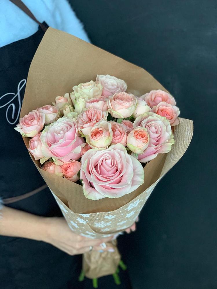 Букет цветов из: Хризантемы и Розы в Козловке