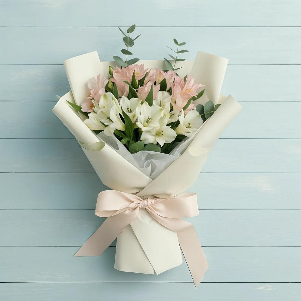 Букет цветов из: Альстромерии в Козловке