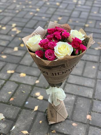 Букет цветов из: Розы в Козловке