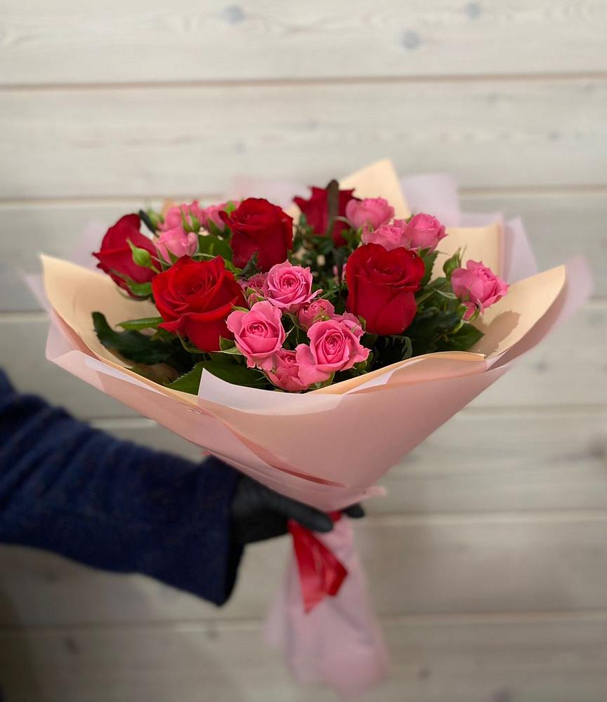 Букет цветов из: Розы в Козловке