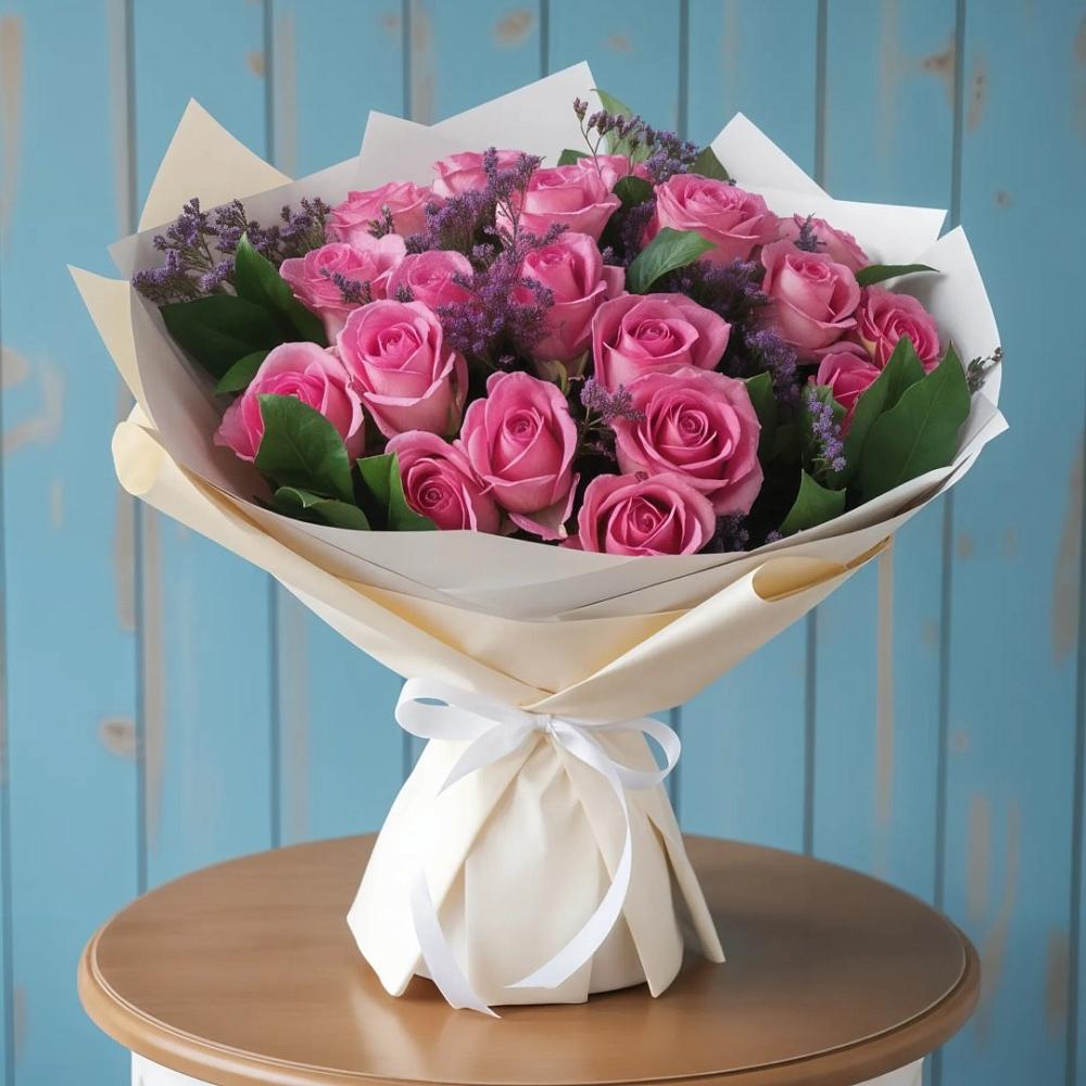 Букет цветов из: Розы в Козловке