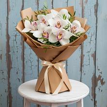 Букет цветов из:  Орхидеи и Розы #REPLACE_PRED# Козловке